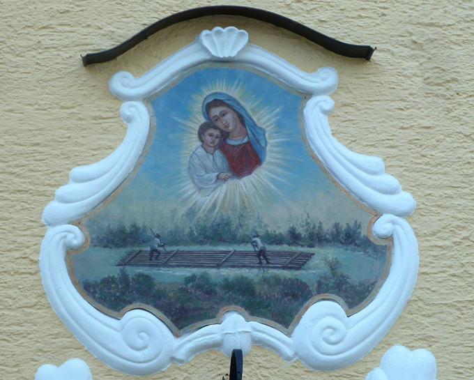Auto Schutz Plakette Heiliger Sankt St. Christophorus 3D Relief 6